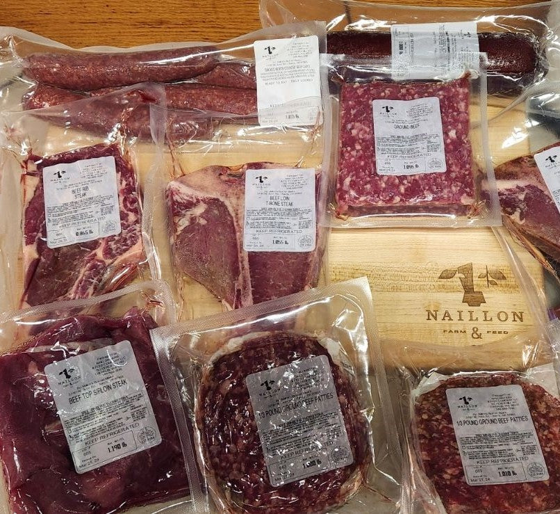 20 LB Premium Pastured Beef Sampler Box