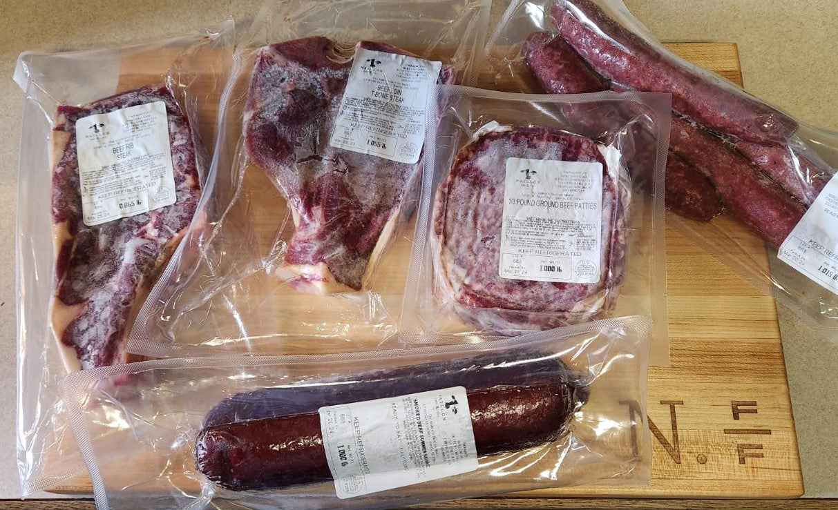 20 LB Premium Pastured Beef Sampler Box